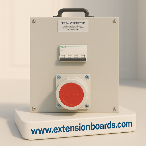 Industrial 63 Amp Ip 67 Socket with RCCB