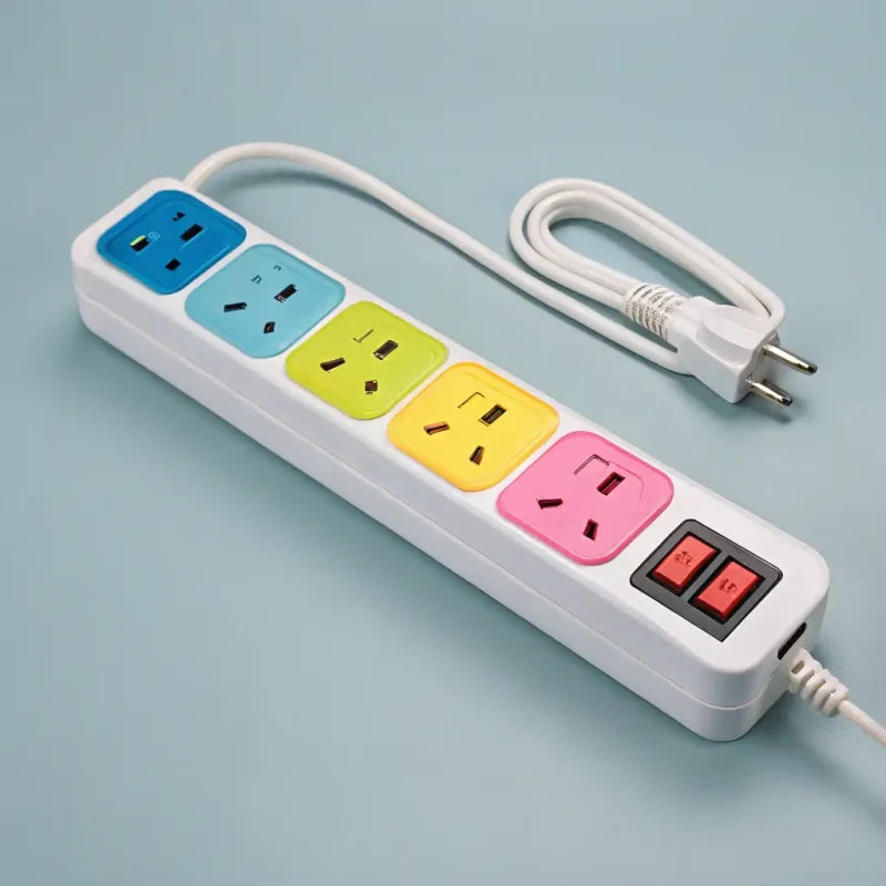 Portable 4-Socket Extension Board