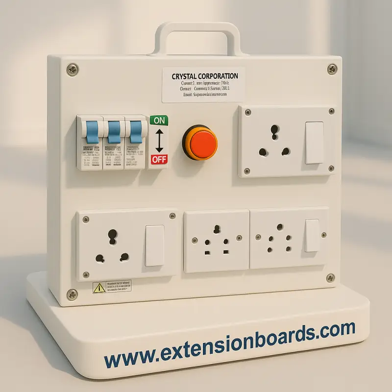 Industrial Extension board with s.s combine